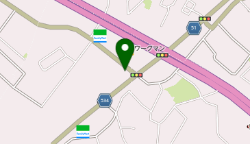 障害者就労支援施設チャレンジステップ妙香の地図画像