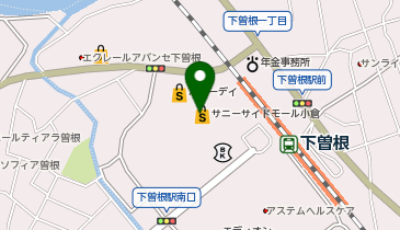 フレップサニーサイド店の地図画像