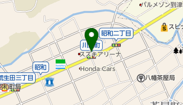 ぢどり屋たくみの地図画像