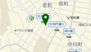 尾澤鮮魚店の地図画像