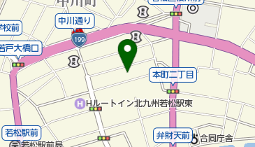 ベネシュ若松店の地図画像