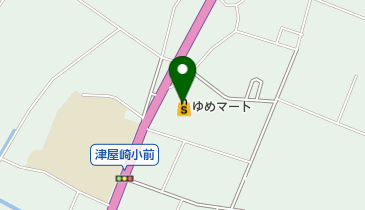 クリーニングゆめマート津屋崎店の地図画像