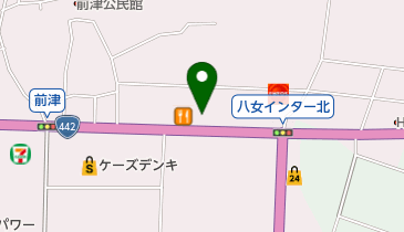 焼肉きんぐ八女インター店の地図画像