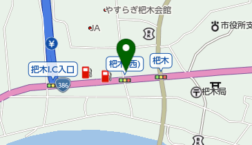 日田バス株式会社杷木営業区の地図画像