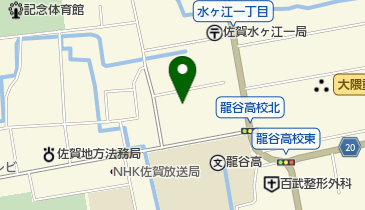 佐賀市役所 佐賀市休日夜間こども診療所の地図画像