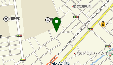 こもれび薬局熊高正門前の地図画像