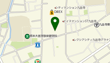 you-oneゆめマート九品寺の地図画像