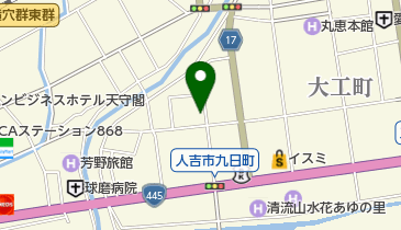 ひとよしフォーク村の地図画像