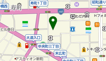 エス・パース大分店の地図画像
