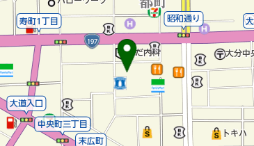 AILE大分店の地図画像