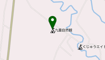 九重ふるさと自然学校の地図画像