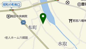 ダスキン中屋の地図画像