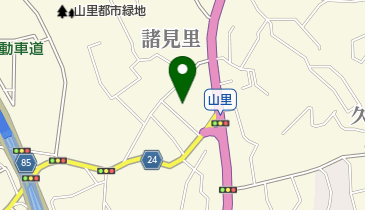 つつじ薬局山里店の地図画像