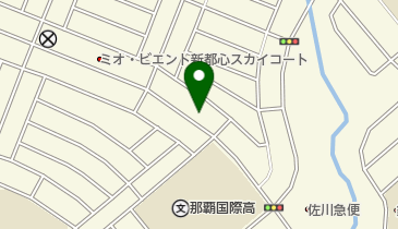 キッズスクール那覇の地図画像