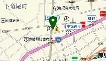 クリーニングのまえの 大竜店の地図画像