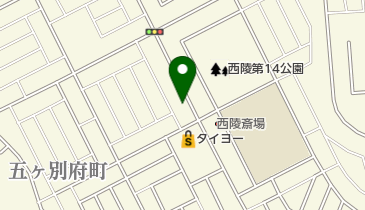 MAKANAhairの地図画像