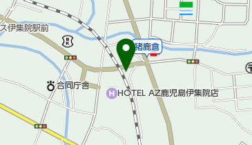 ビーライン伊集院店の地図画像