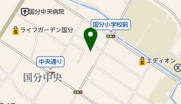 国分敬心保育園の地図画像