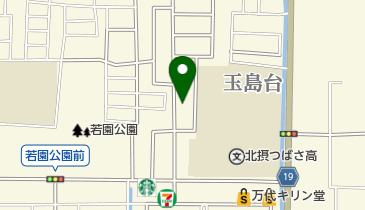 アフラック募集代理店福野鉄一の地図画像