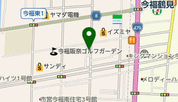 ドリル食堂の地図画像