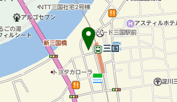 アルシュ三国店の地図画像