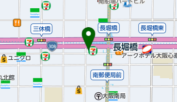 大阪府食品国民健康保険組合の地図画像