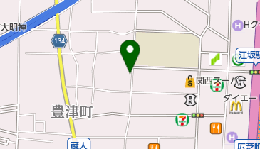 エスピー工業株式会社の地図画像