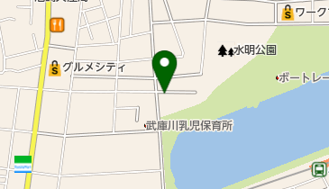 バンビ理容の地図画像