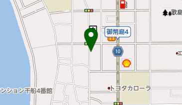 大阪工具工業株式会社の地図画像