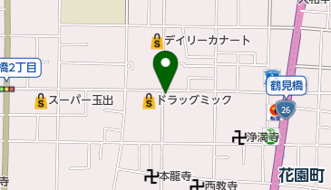 普門の地図画像