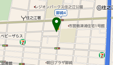 まんてん住之江御崎教室の地図画像