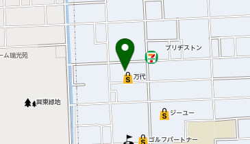 ダイソー 万代渋川店の地図画像