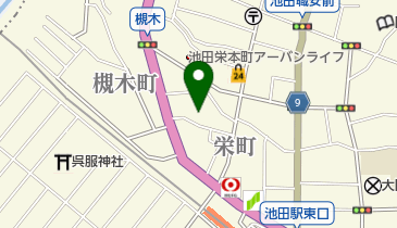 有限会社アドヴァンスの地図画像