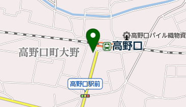 ヘアーグリーン高野口店の地図画像