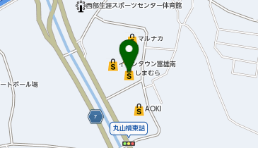 かつ満イオンタウン富雄南店の地図画像