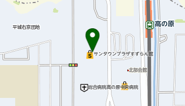 奈良市役所 福祉政策課 北部地域包括支援センターの地図画像