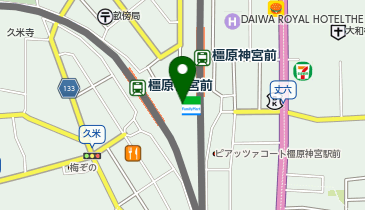 うめもり 橿原神宮前店の地図画像