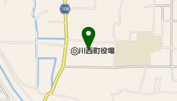 川西町役場 教育委員会の地図画像