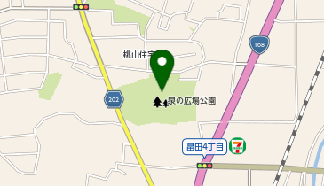 王寺町立いずみスクエアの地図画像