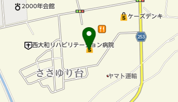 JINSアピタ西大和店の地図画像