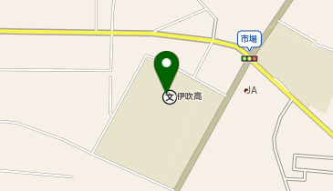 滋賀県立長浜養護学校高等部伊吹分教室の地図画像