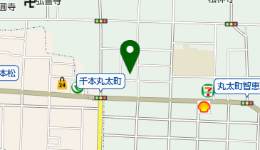 二条諷詠の地図画像