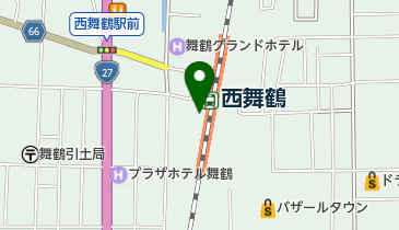 舞鶴観光協会 まいづる観光ステーションの地図画像