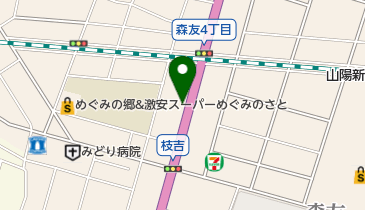かたつむりランド神戸枝吉園の地図画像