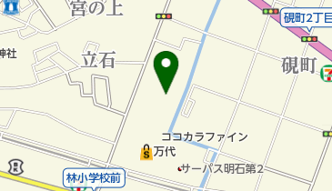 ジョーシン明石店キッズランドの地図画像