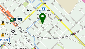 おおにし整体院の地図画像
