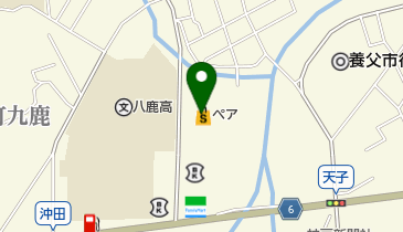 篠木貸衣裳店の地図画像