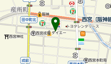 ジャスミン・タイ古式マッサージの地図画像