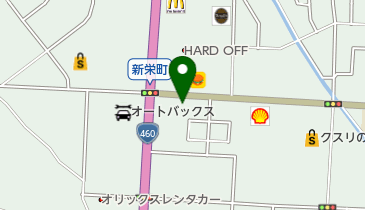 フィッツヘアー新発田店の地図画像