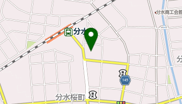 モーターショップサカウエの地図画像